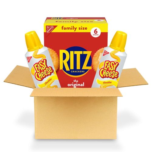 RITZ & Easy Cheese: The Ultimate Snack Combo